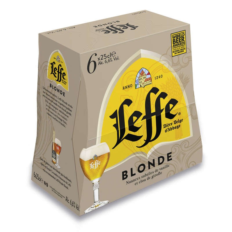 LEFFE Bière blonde 6 LEFFE Bière blonde 6