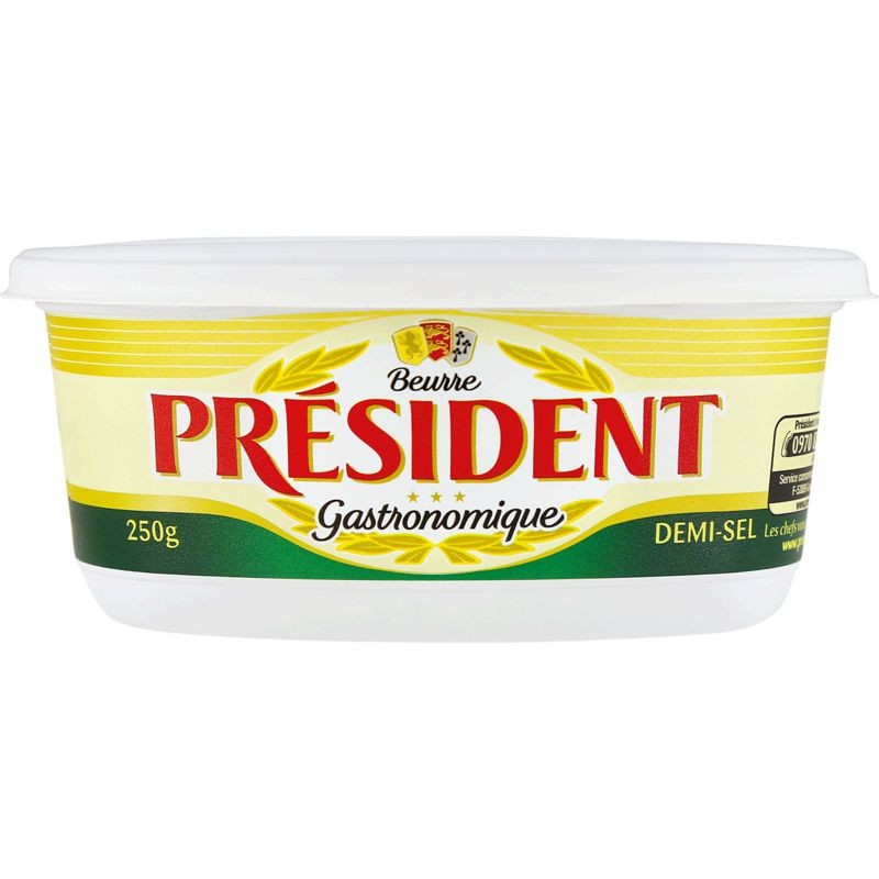PRESIDENT Beurre demi-sel 250g PRESIDENT Beurre demi-sel 250g