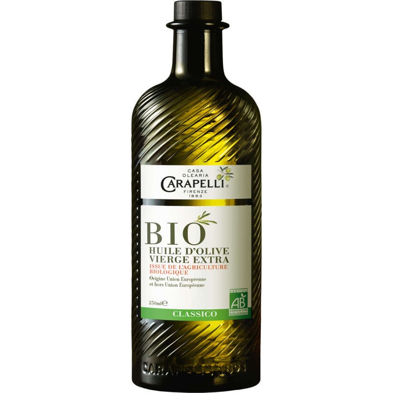 CARAPELLI Huile d'olive Bio 25cl CARAPELLI Huile d'olive Bio 25cl