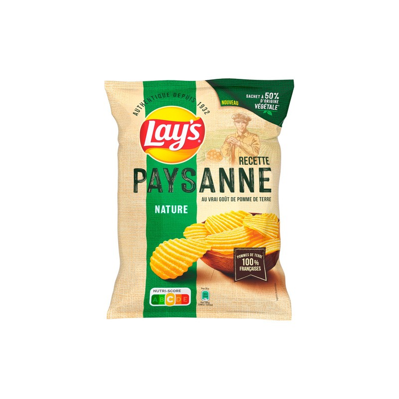LAY'S Chips paysannes natures - 155g LAY'S Chips paysannes natures - 155g