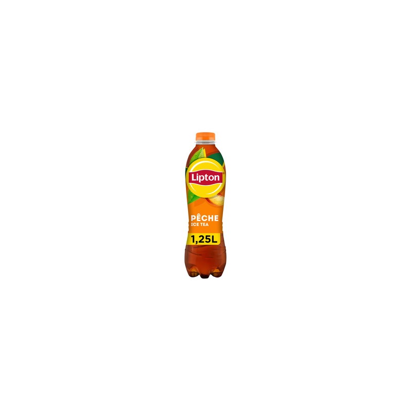 LIPTON Ice Tea saveur pêche - 1.25L LIPTON Ice Tea saveur pêche - 1.25L